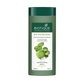 Biotique Advanced Ayurveda Bio Watercress Fresh Nourishing Conditioner, 180 ml